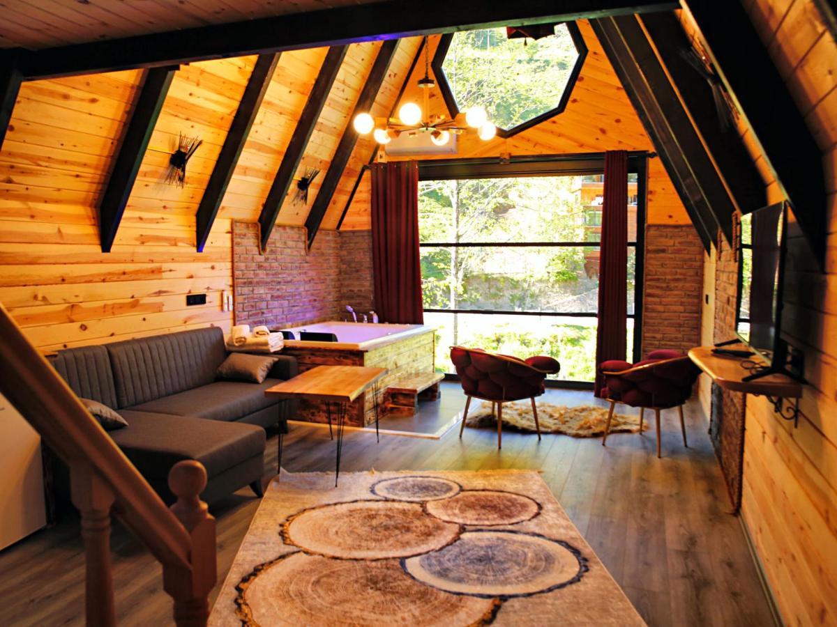 Çamlıhemşin Tabiat Bungalows Otel מראה חיצוני תמונה