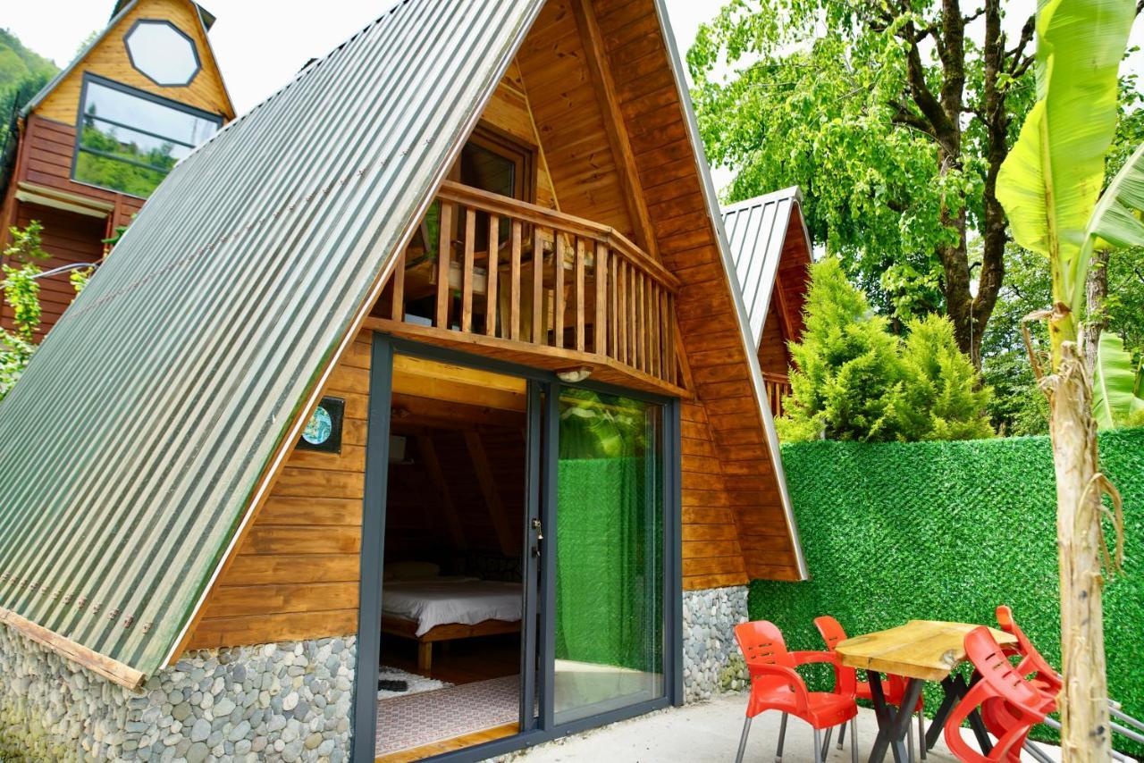 Çamlıhemşin Tabiat Bungalows Otel מראה חיצוני תמונה