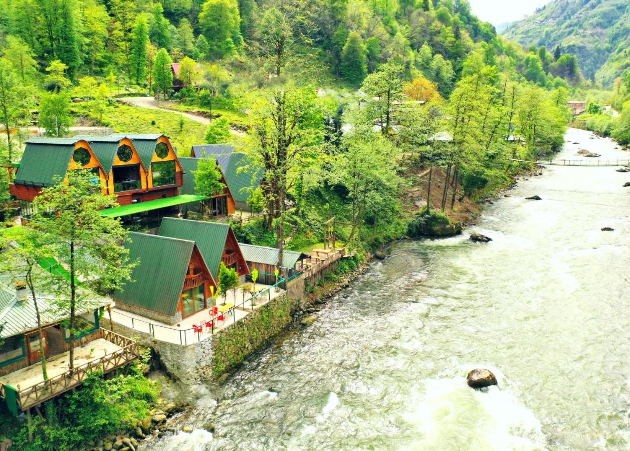 Çamlıhemşin Tabiat Bungalows Otel מראה חיצוני תמונה