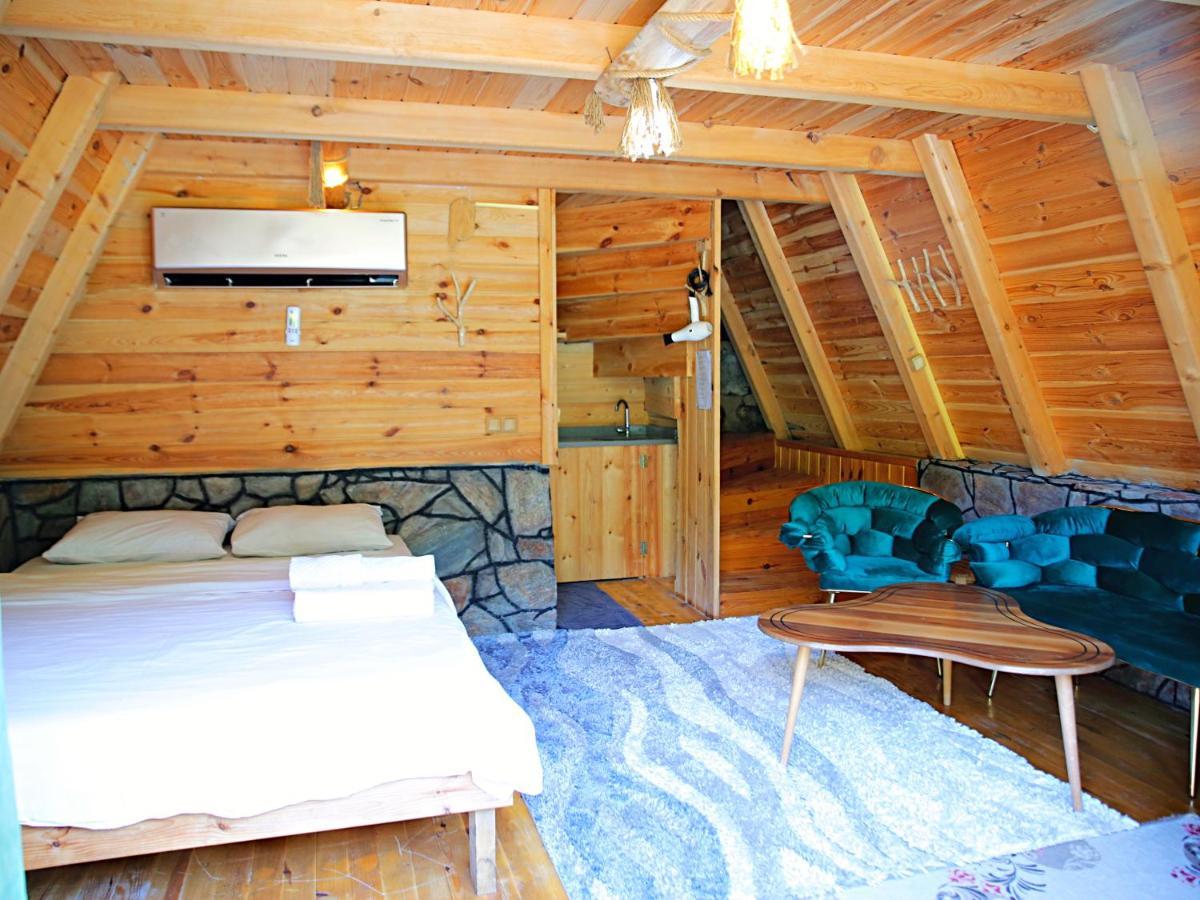 Çamlıhemşin Tabiat Bungalows Otel מראה חיצוני תמונה